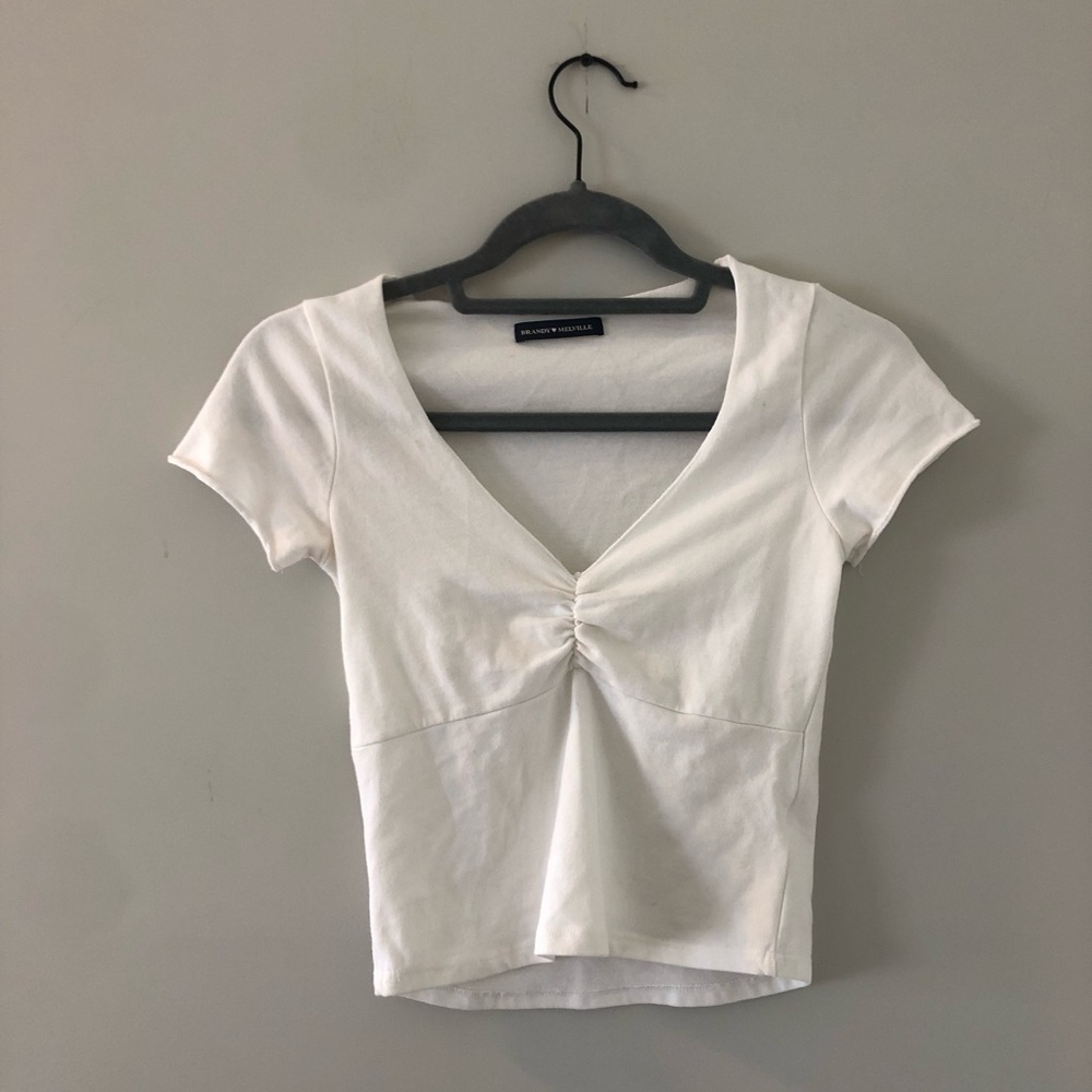 Brandy Melville White Top NEVER WORN